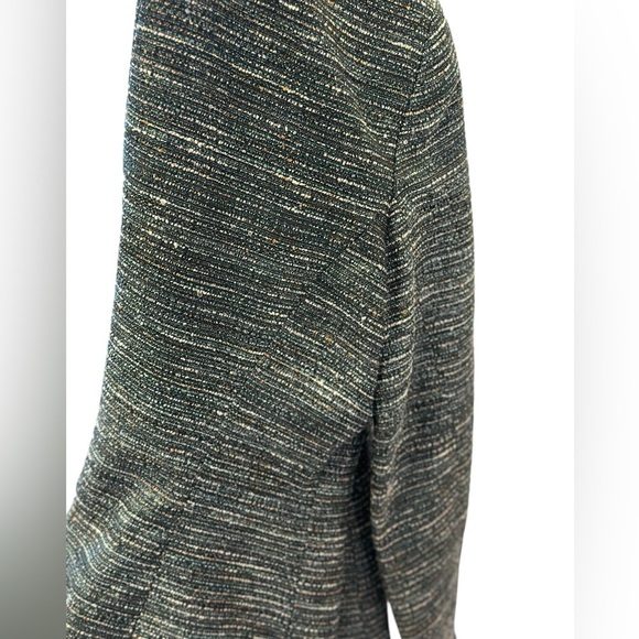 Kasper Blazer Women’s size 8P Green white open front - Picture 10 of 10